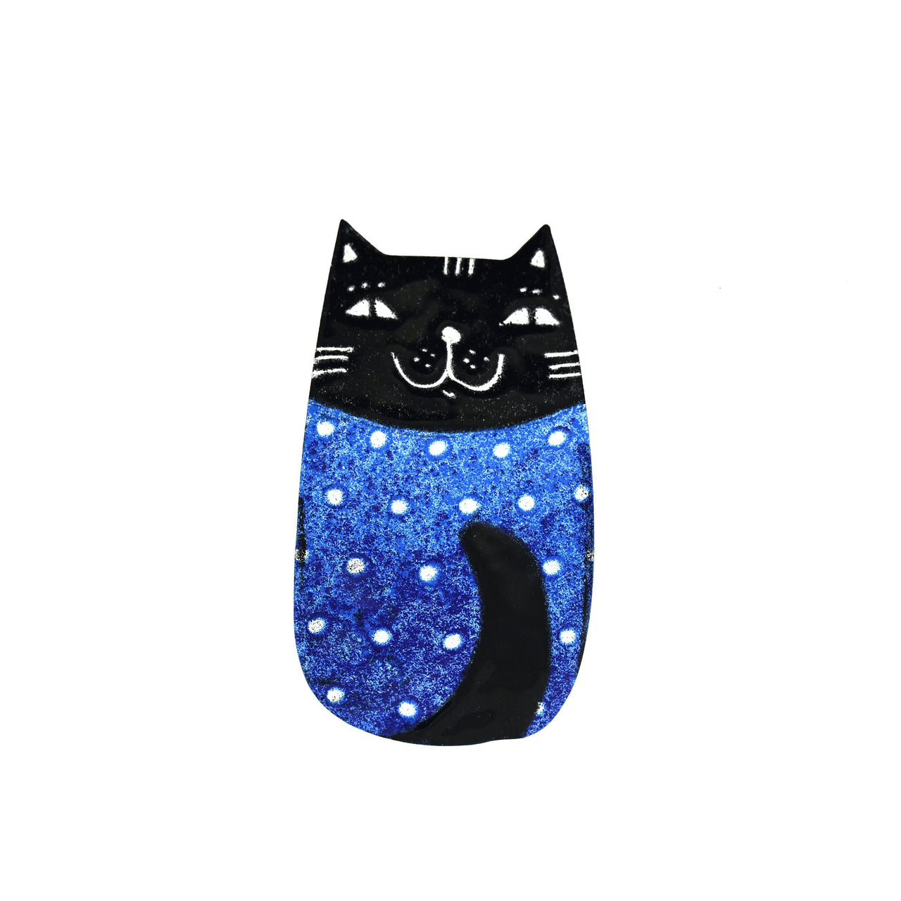 Modrá kočka - brož