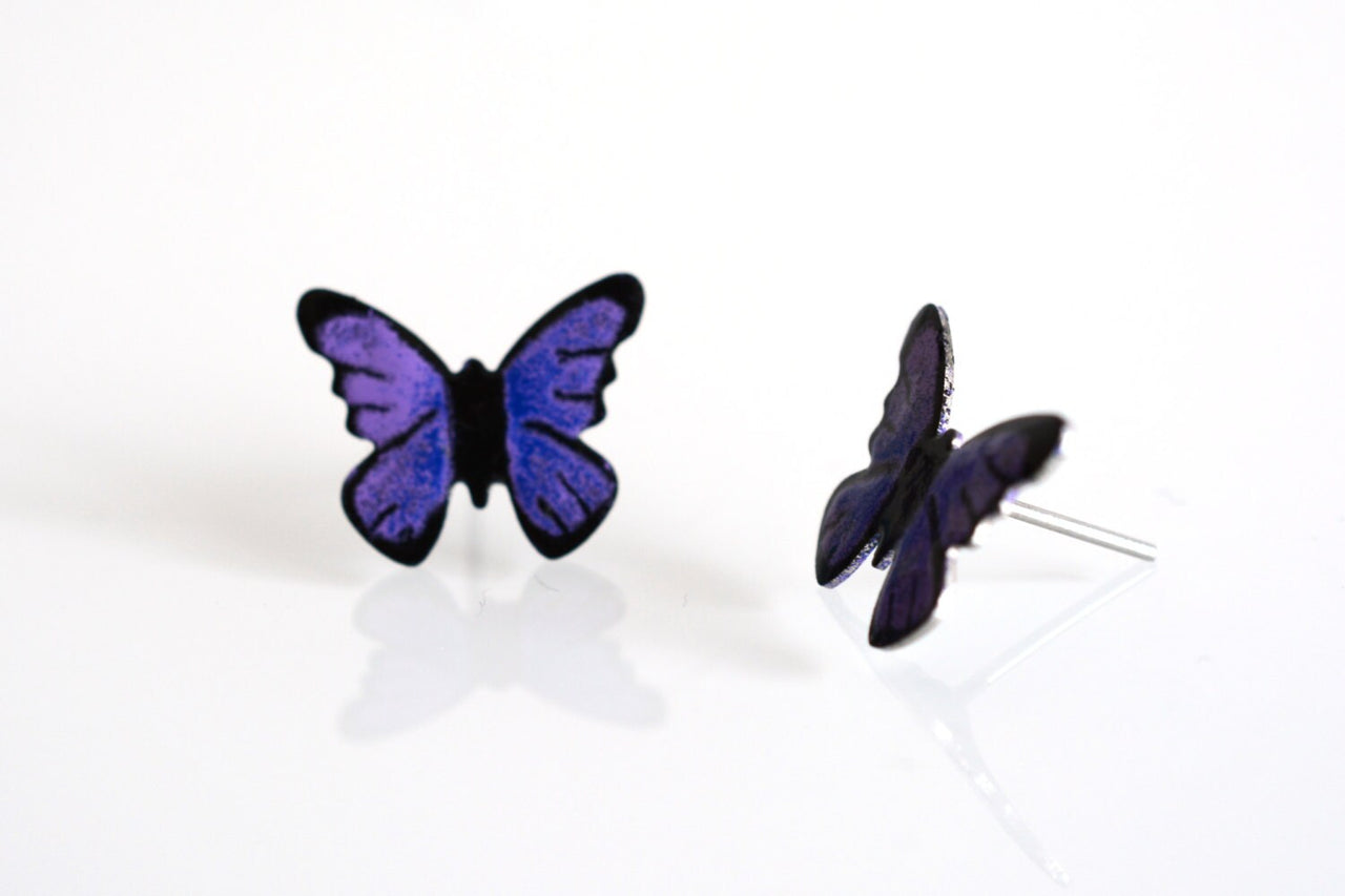 Fialoví motýlci - puzety